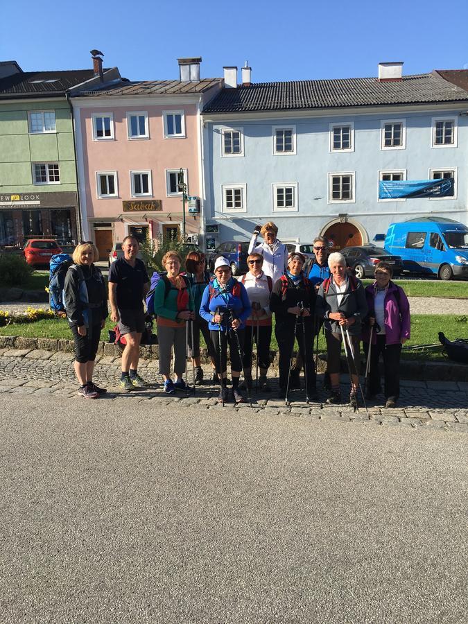 Pension Sunnseitn - Gasthof - Cafe - Weinkeller Haslach an der Mühl Eksteriør bilde
